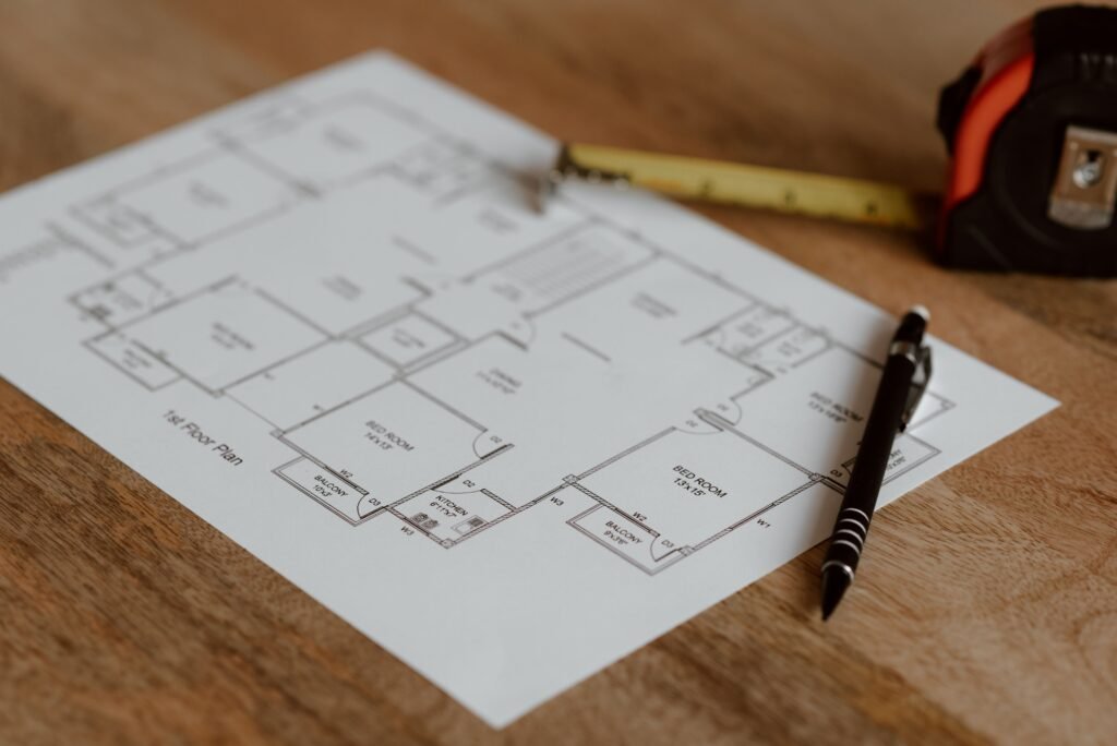 House blueprint layout